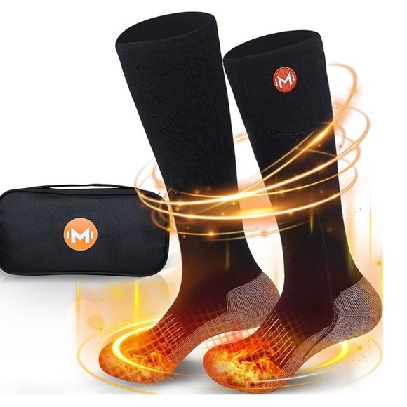 Heated Socks for Men Women - Rechargeable Electric Battery Socks for Arthritis,